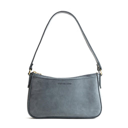  Storm | Petite bean shaped shoulder bag with a zipper closure