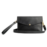 All Color: Black | handmade leather clutch wallet purse