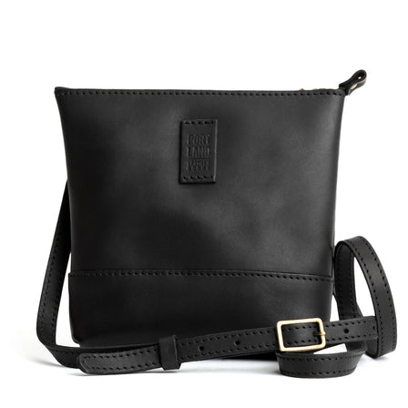 All Color: Black | handmade leather crossbody purse