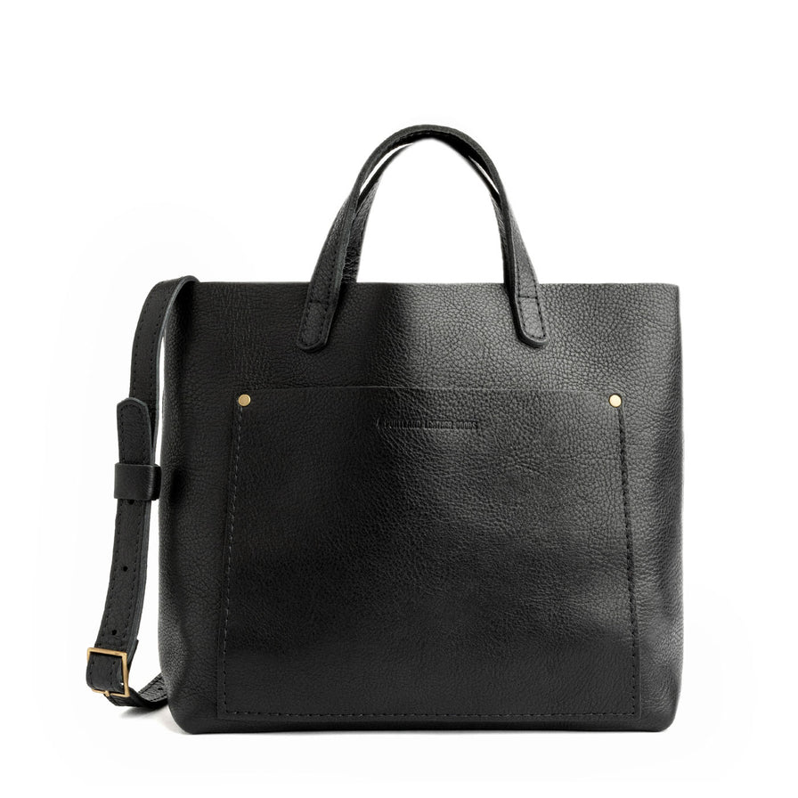 Borsa Grande In Pelle Portland Leather - Modello Grizzly Classico - Marrone - Nuova Con Etichette