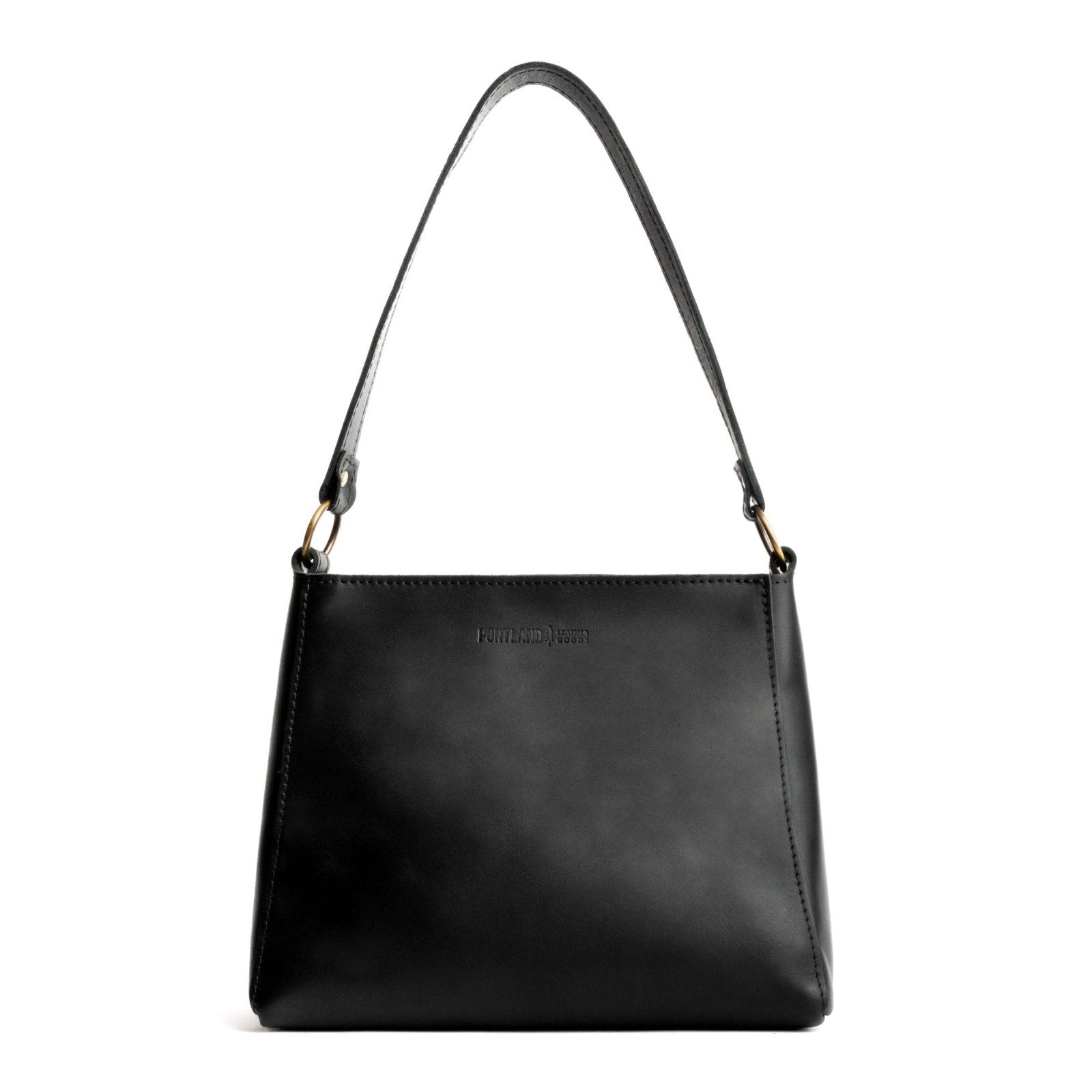 Americana by Sharif Black Leather Fabric Small Shoulder Bag Purse Handbag |  eBay