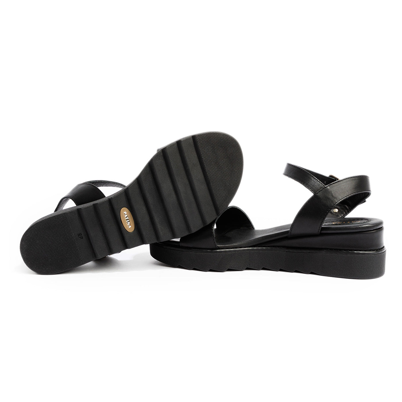 Soho Wedge Sandal – Portland Leather