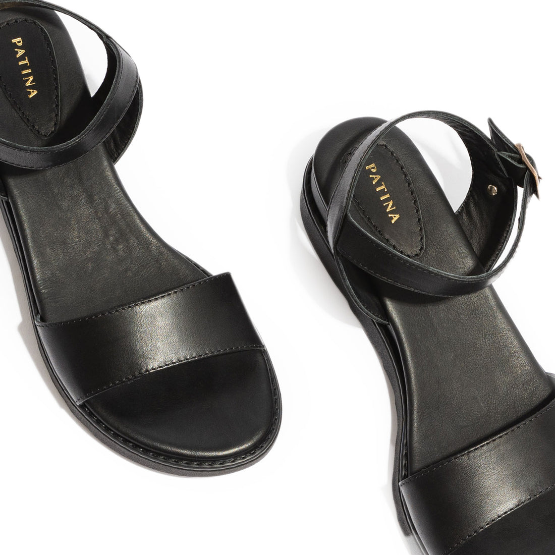 Soho Wedge Sandal – Portland Leather