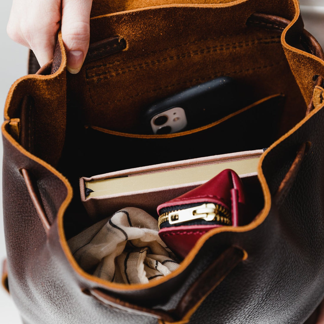 Bucket Backpack | Portland Leather Goods