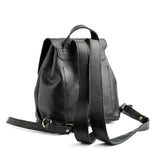 All Color: Pebbled--black | handmade leather backpack