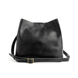 All Color: Pebbled--black | handmade leather bag