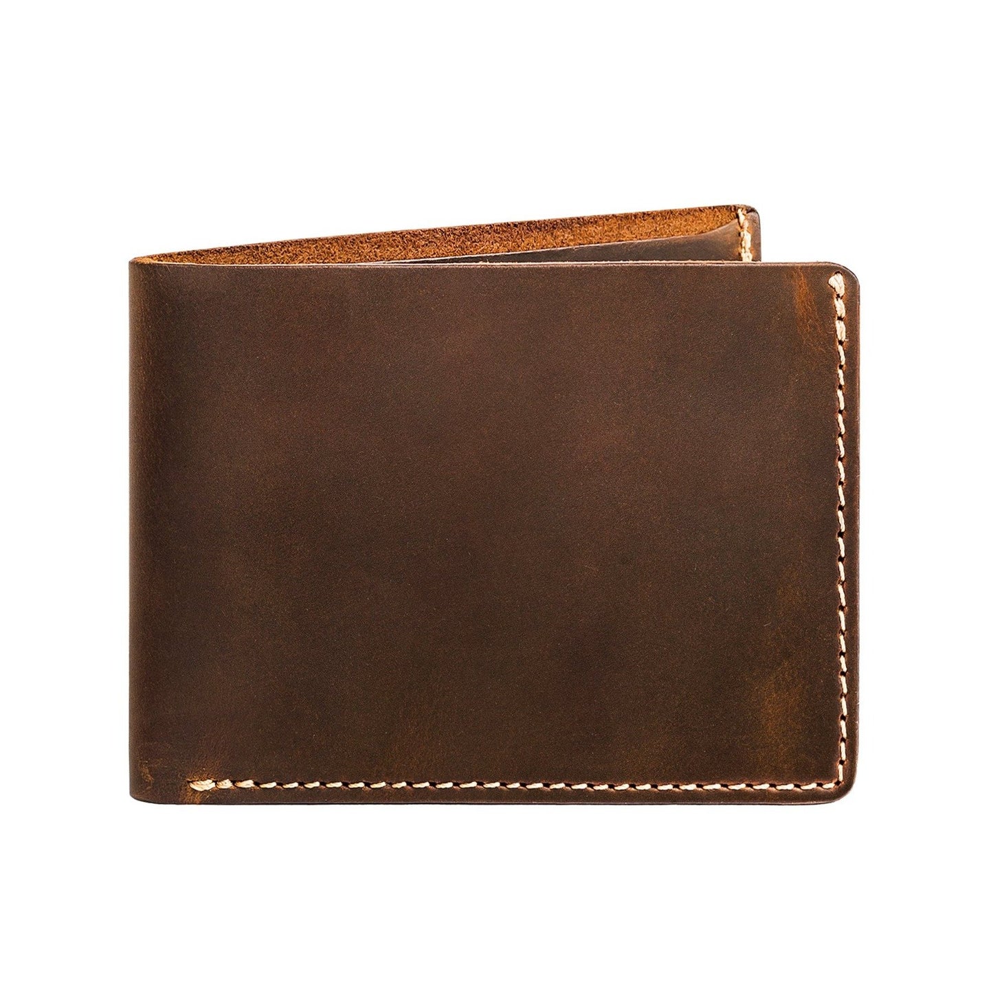 Mens Leather Wallet Brown Leather Wallet Men's Wallet 