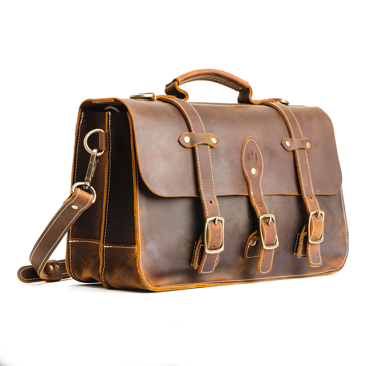 All Color: Canyon | handmade leather laptop bag