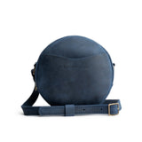 Deep Water Small | handmade leather purse circle bag