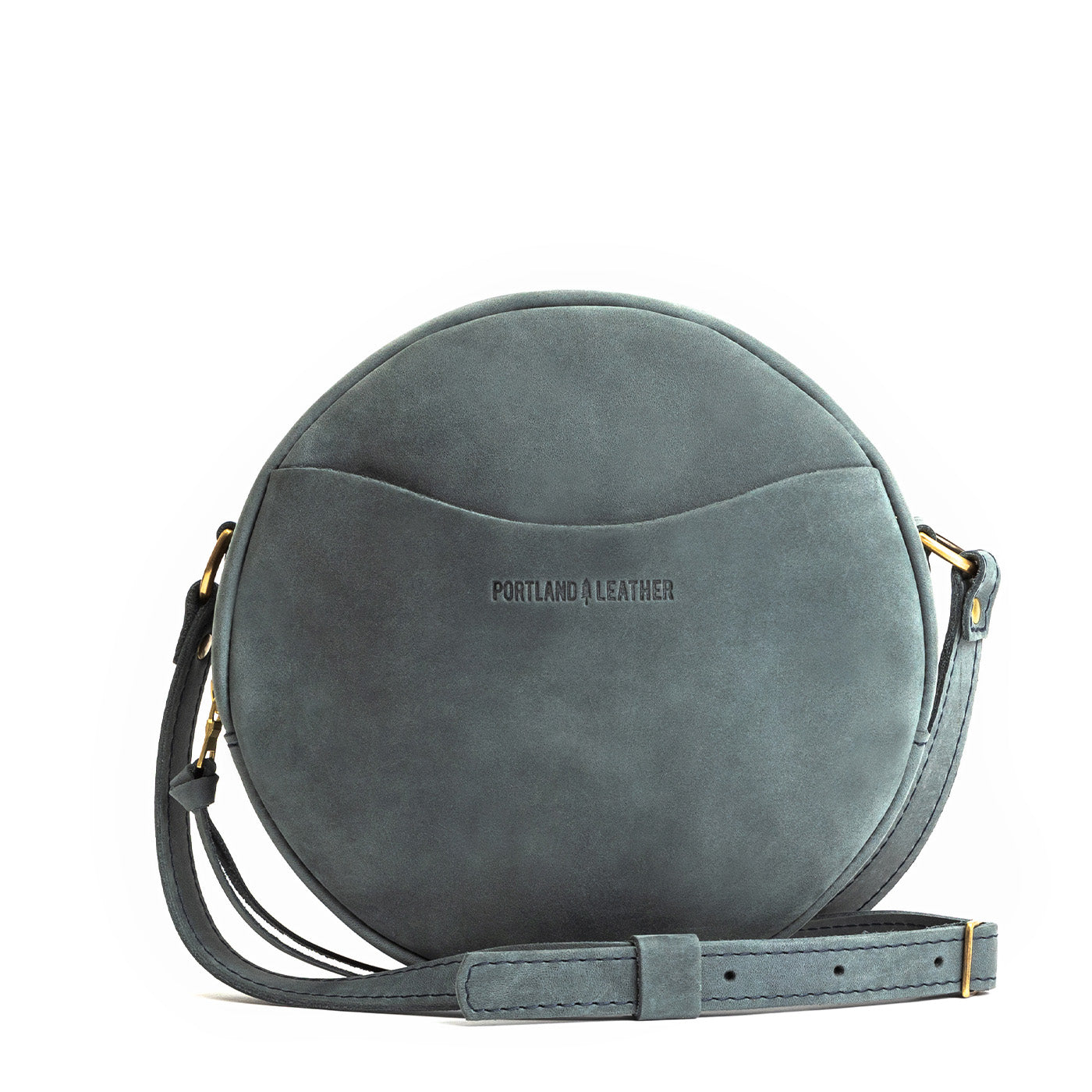 Storm*Large | Circle shaped crossbody bag with top zipper