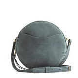 Storm Large | Circle shaped crossbody bag with top zipper