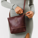 All Color: Cognac | handmade leather crossbody purse