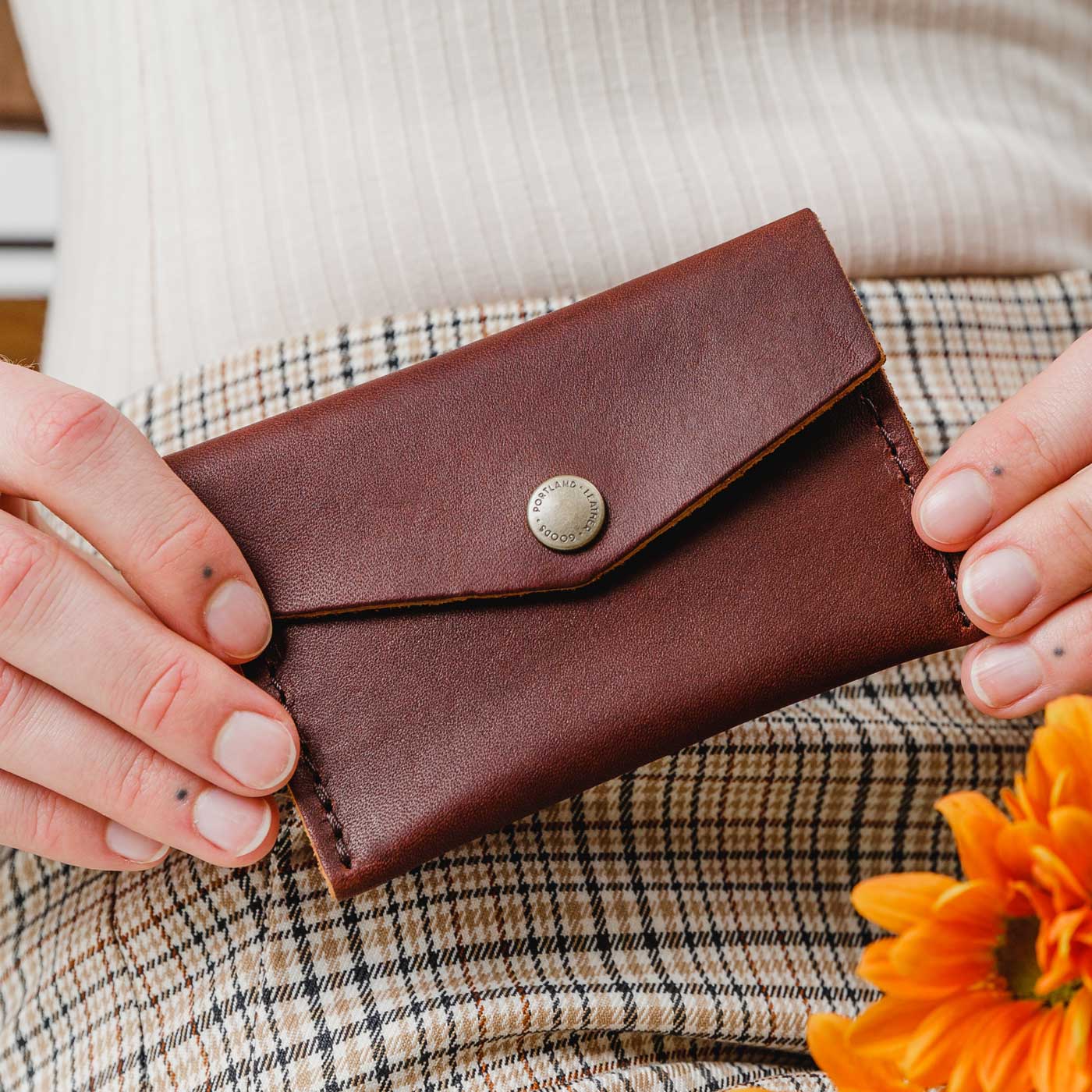 Almost Perfect' Mini Envelope Wallet Portland Leather Goods