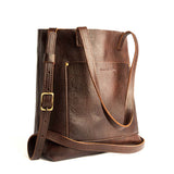 All Color: Coldbrew | handmade leather crossbody tote bag