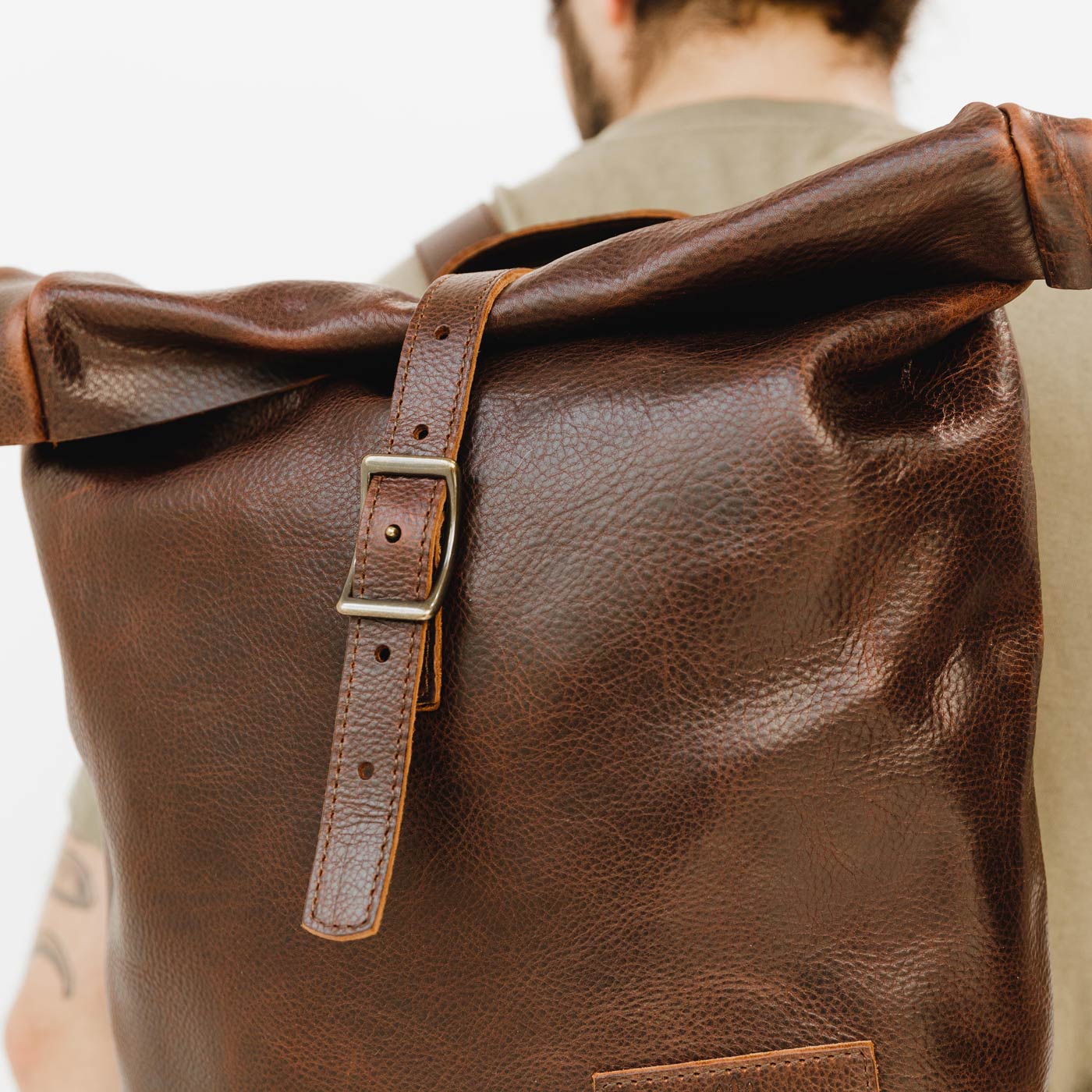 Backpack, Leather Backpack Man, Christmas, Leather Accessories for Men, Man  Bag