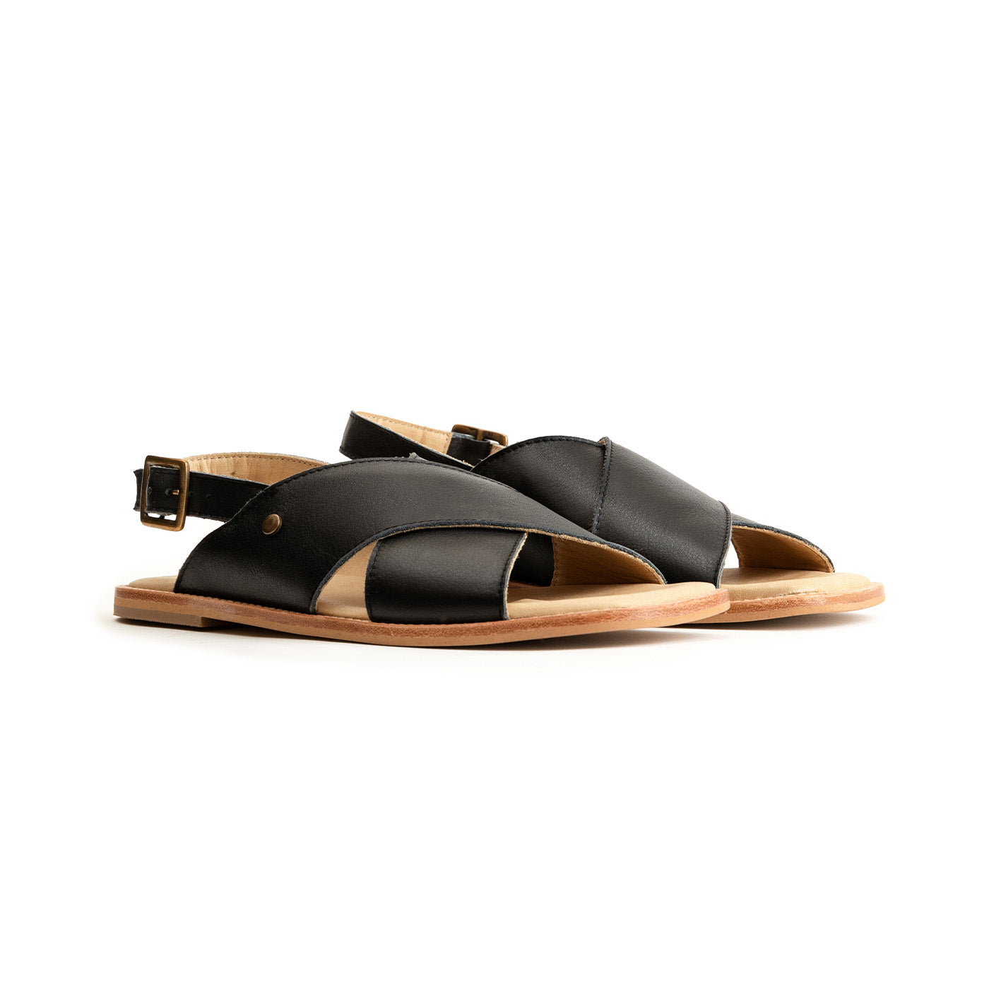 Criss Cross Sandal – Portland Leather