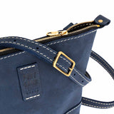 All Color: Deep Water | handmade leather crossbody purse