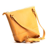All Color: Sunflower | handmade leather crossbody purse