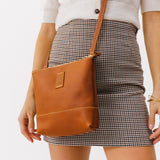 All Color: Honey | handmade leather crossbody purse
