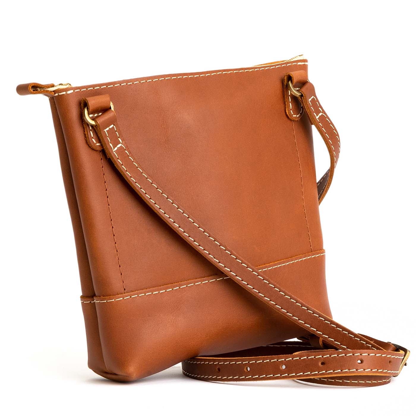 All Color: Honey | handmade leather crossbody purse