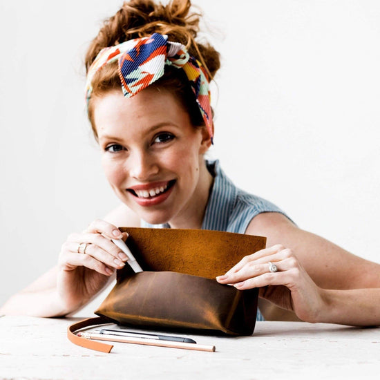 Leather Artist Pencil Case Portland Leather Goods