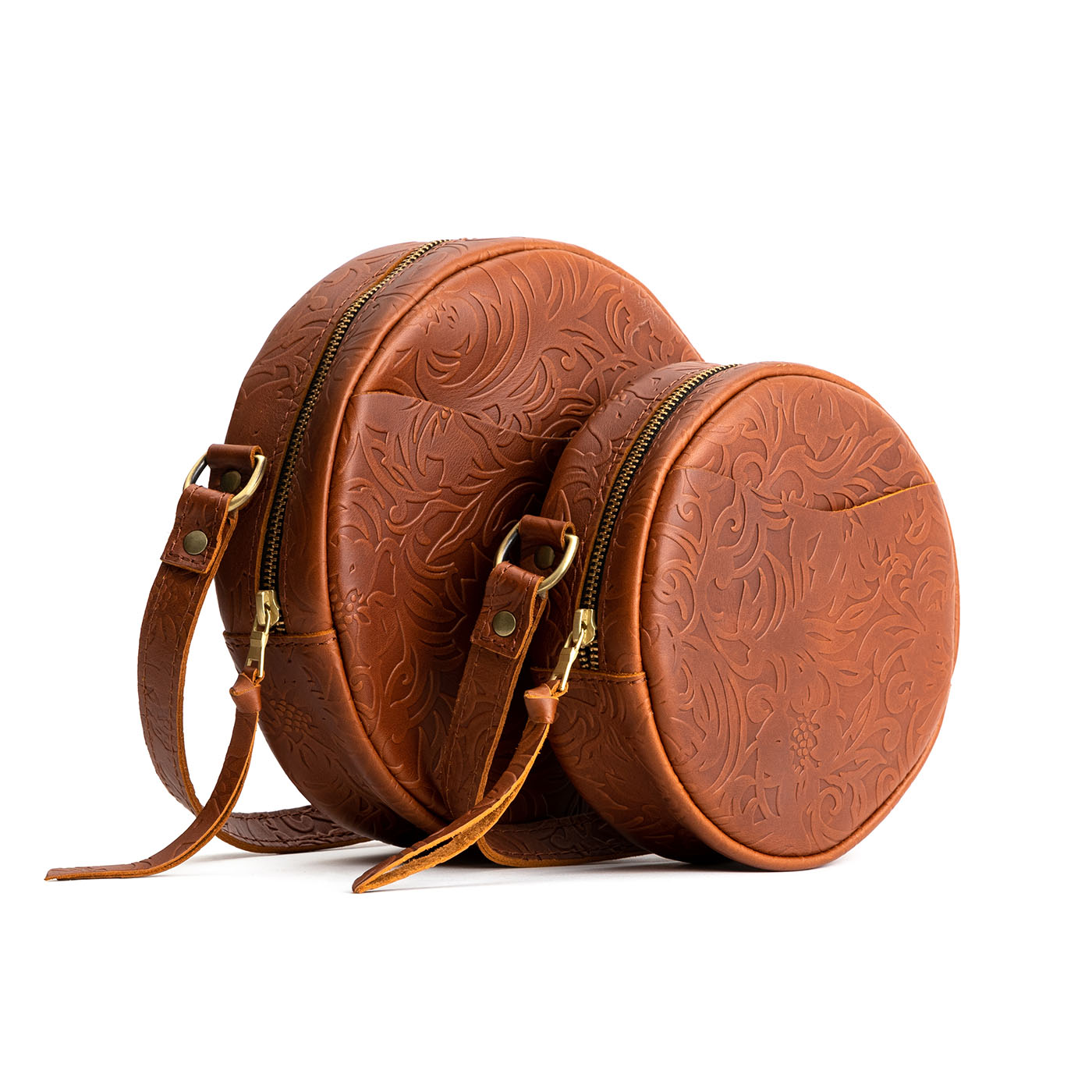 All Color: Meadow | handmade leather purse circle bag