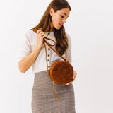 Meadow Small | handmade leather purse circle bag