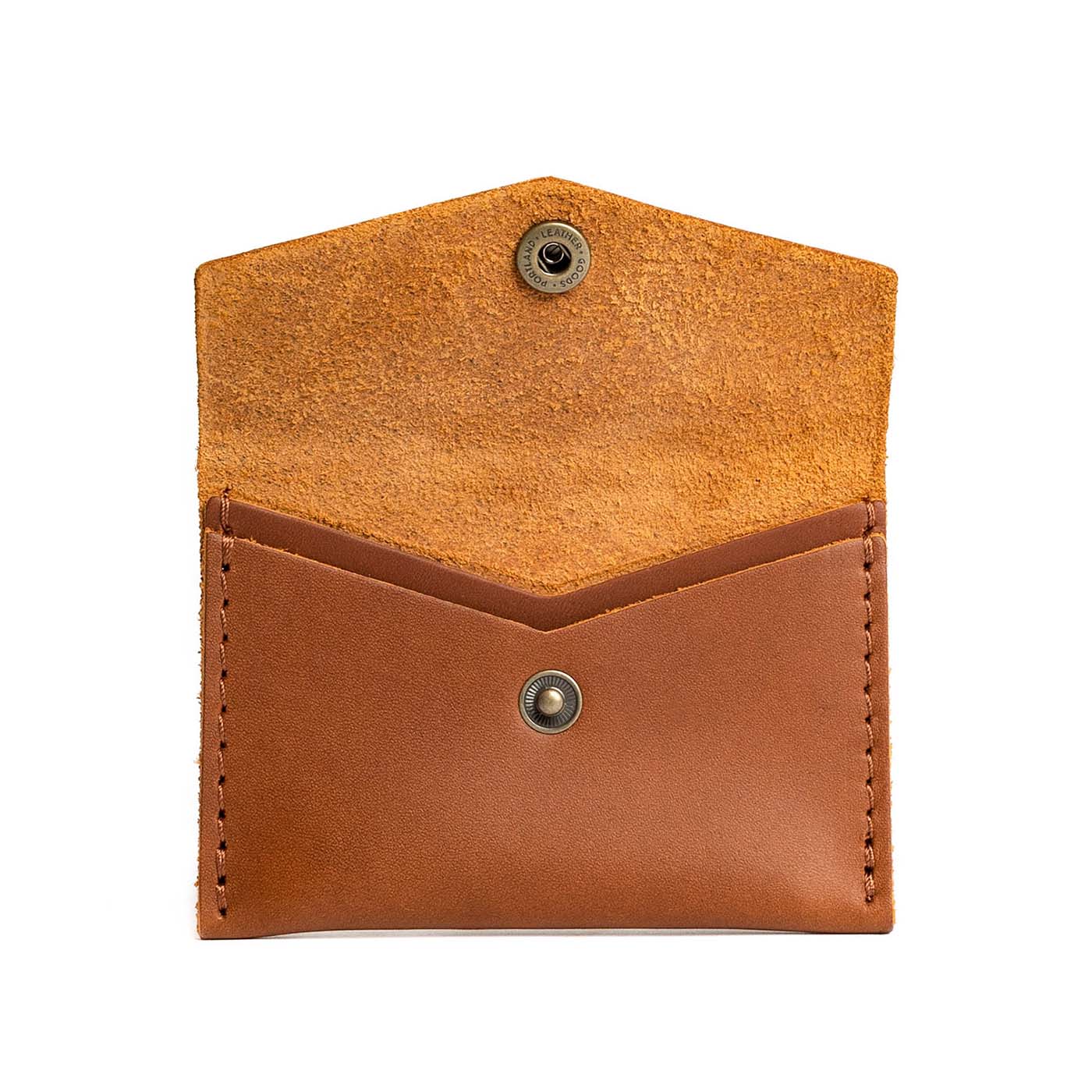 All Color: Honey | leather envelope card wallet