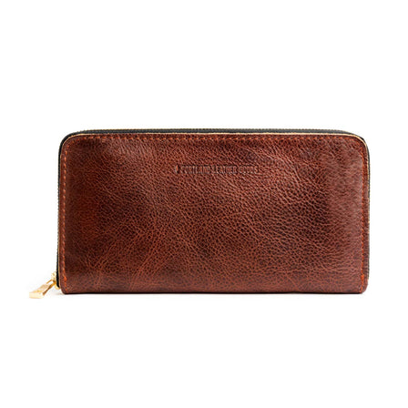 All Color: Nutmeg | handmade leather wallet