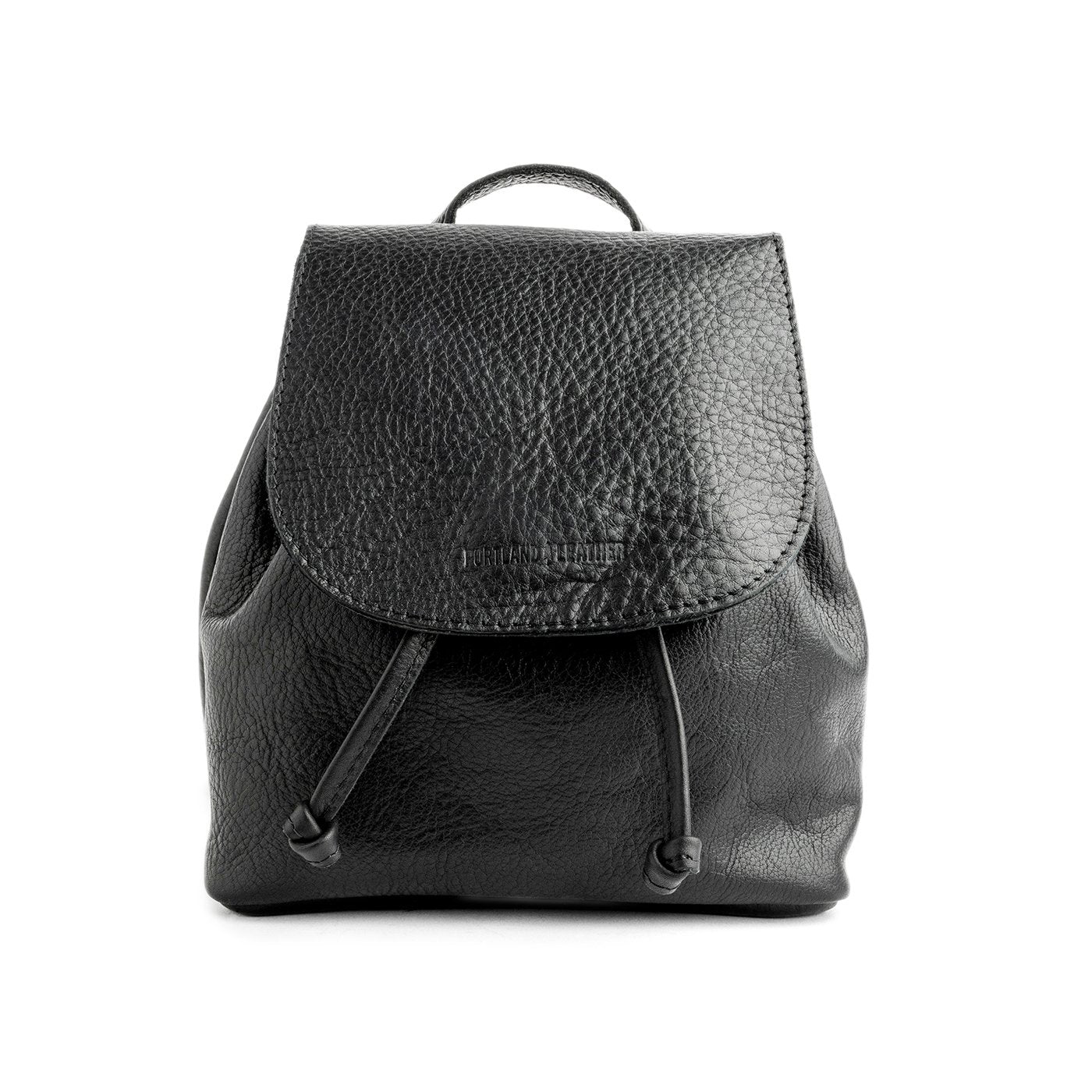Bucket Backpack, Pebbled--black