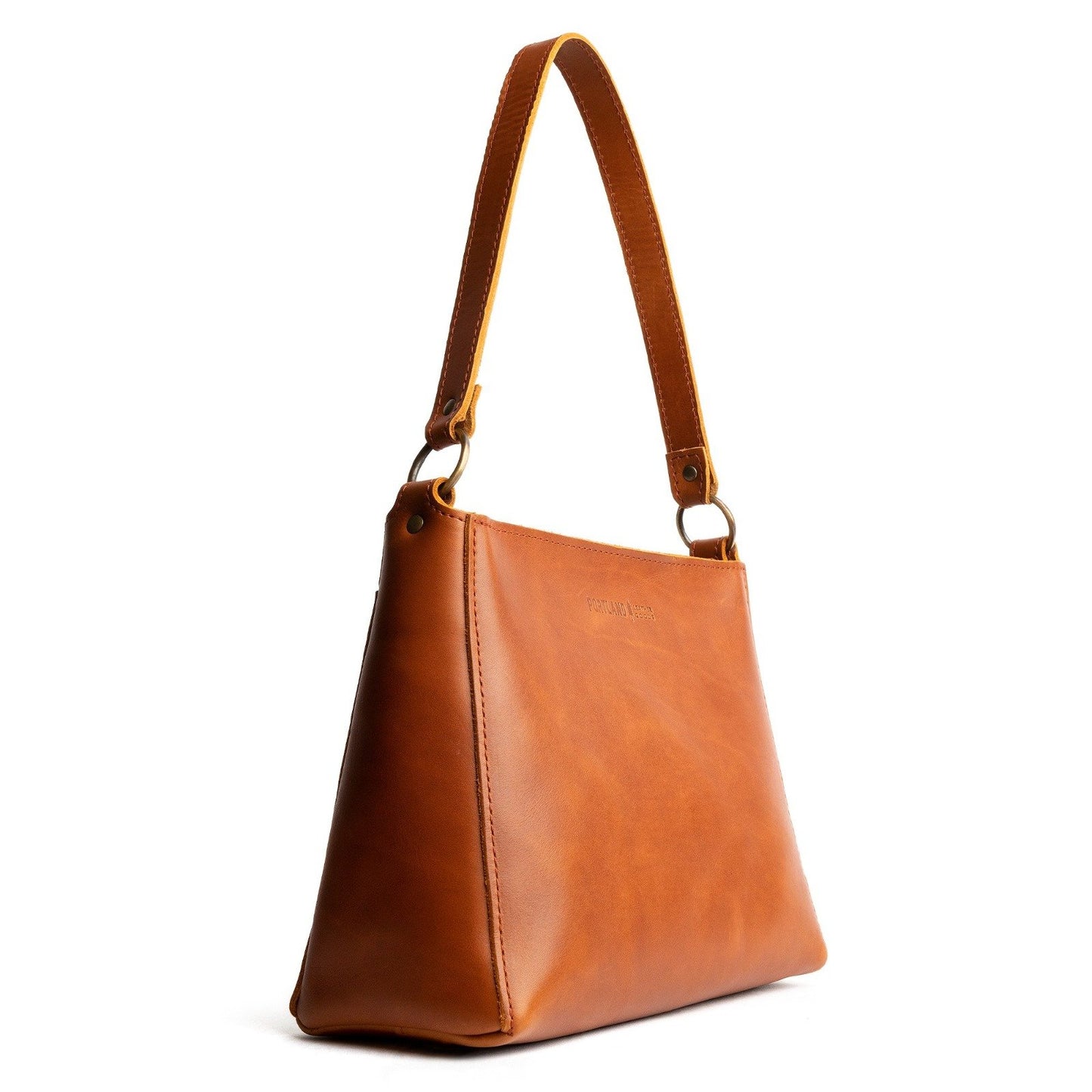 All Color: Honey | Triangle Leather Handmade Bag