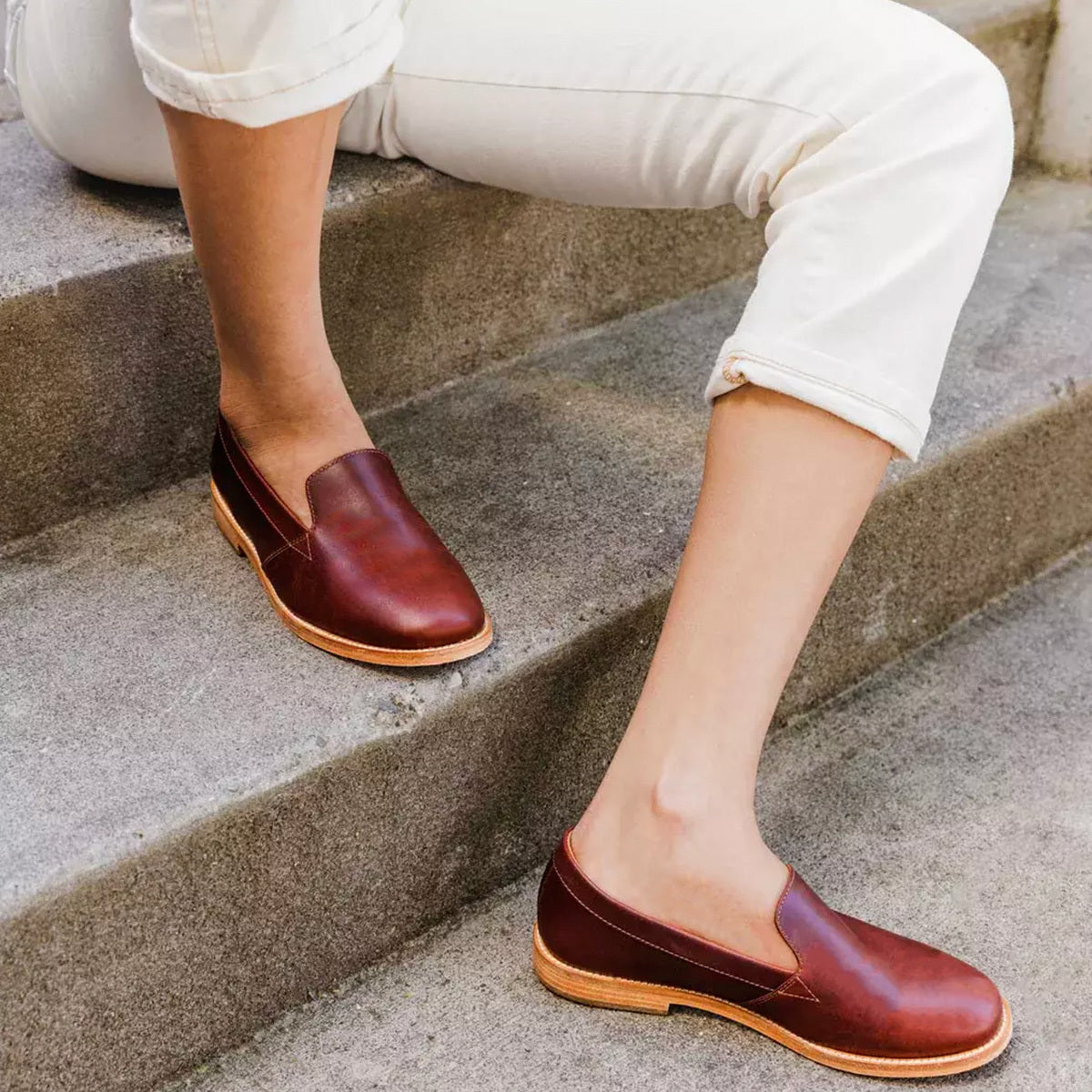 Women's Loafers in Leather