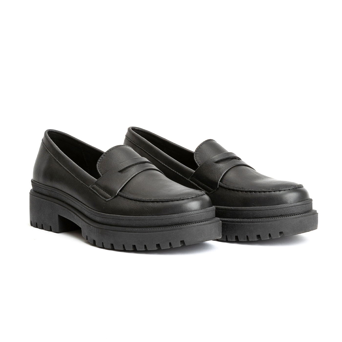 Zoe Chunky Loafer – Leather